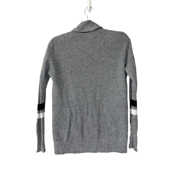 American Eagle Womens XS Professor Academia Button Down Knit Cardigan Collegiate - Picture 2 of 8